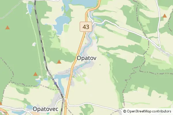 Mapa Opatov