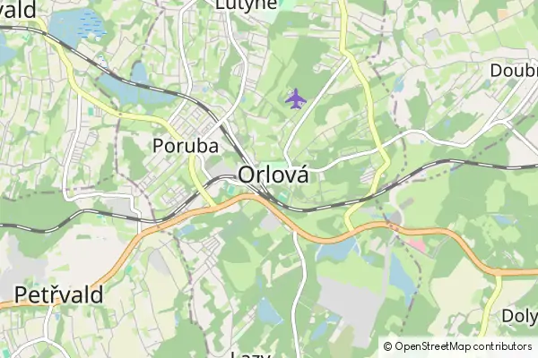 Mapa Orłowa