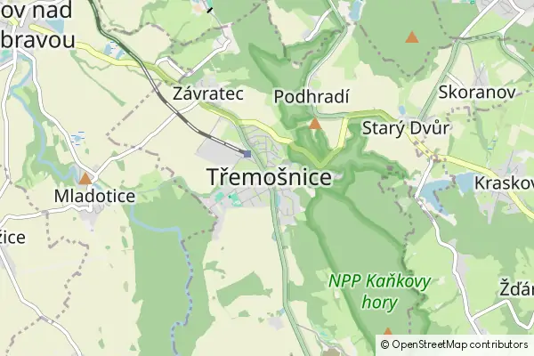 Mapa Třemošnice