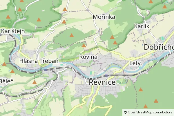 Mapa Rovina