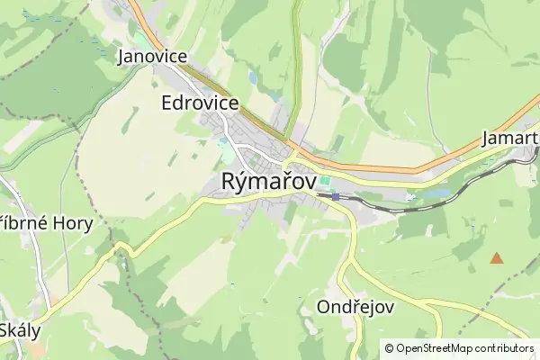 Mapa Rýmařov