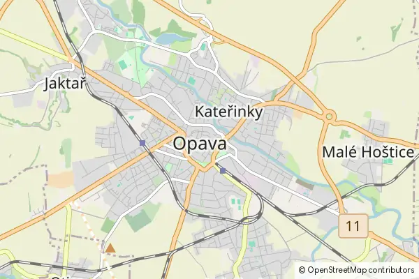 Mapa Opawa