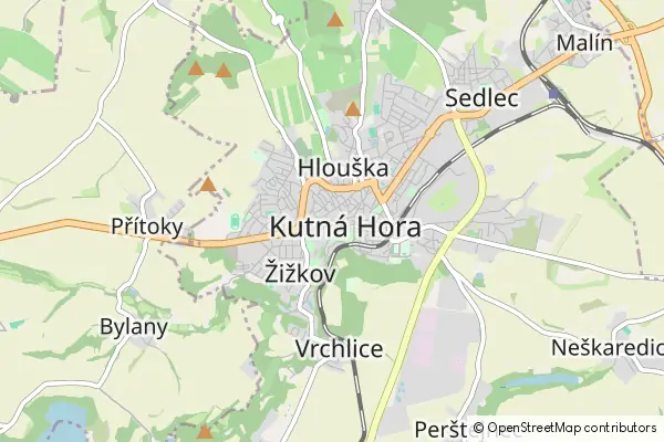 Mapa Kutná Hora