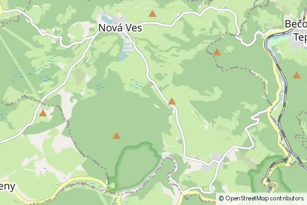 Mapa Kyselka