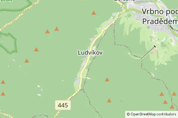 Mapa Ludvíkov