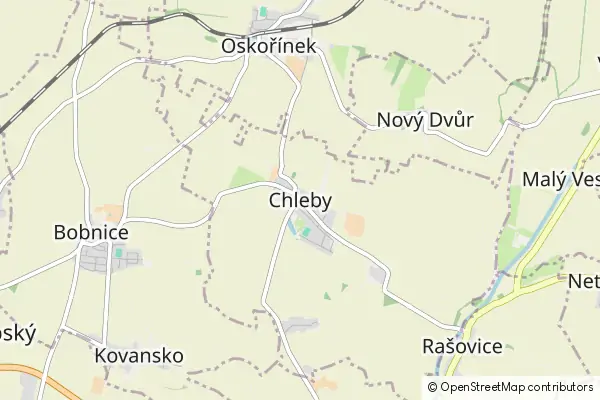 Mapa Chleby