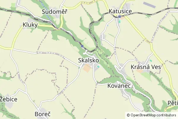 Mapa Skalsko