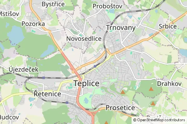 Mapa Cieplice