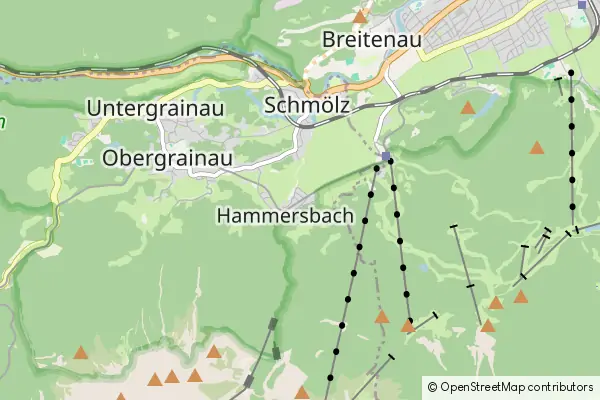 Mapa Hammersbach