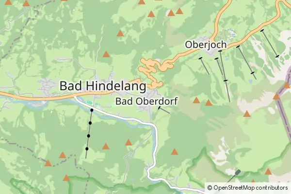 Mapa Bad Oberdorf