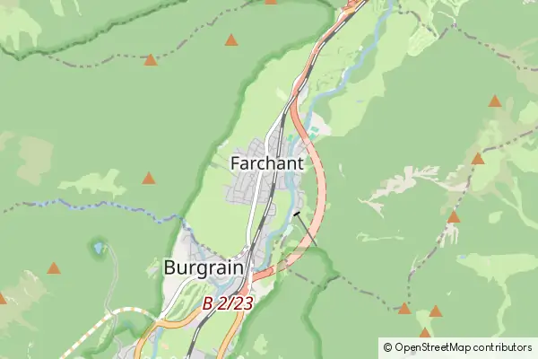 Mapa Farchant