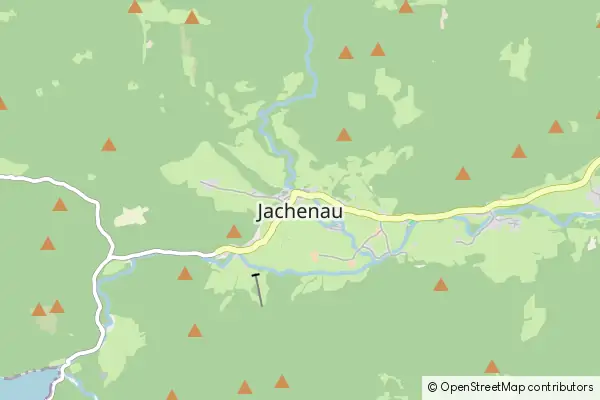 Mapa Jachenau