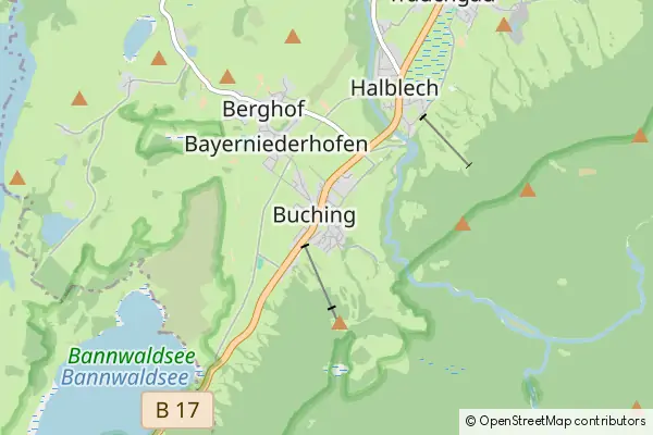 Mapa Buching