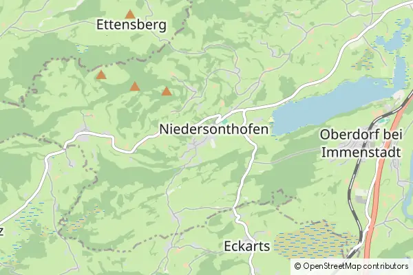 Mapa Niedersonthofen