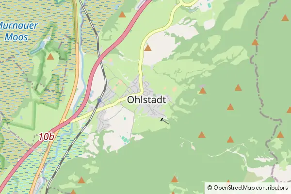 Mapa Ohlstadt