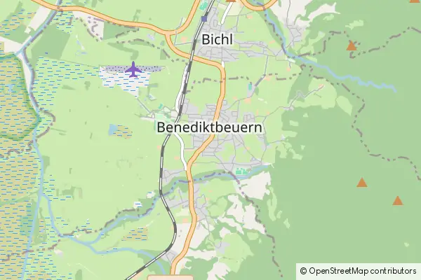 Mapa Benediktbeuern