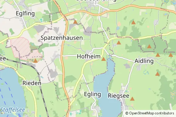 Mapa Hofheim