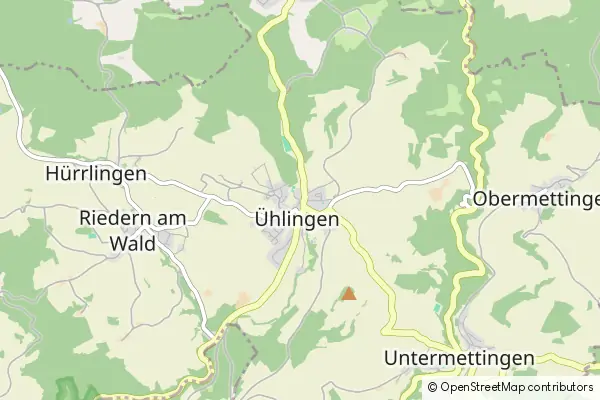 Mapa Uehlingen-Birkendorf