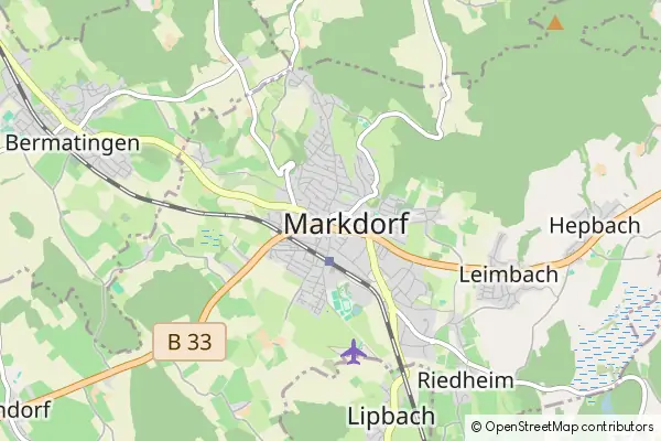 Mapa Markdorf