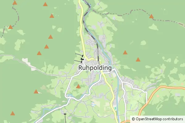 Mapa Ruhpolding