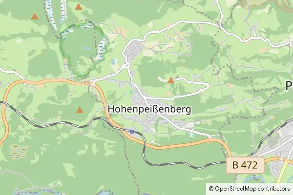 Mapa Hohenpeißenberg