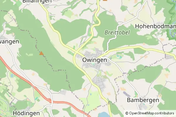 Mapa Owingen