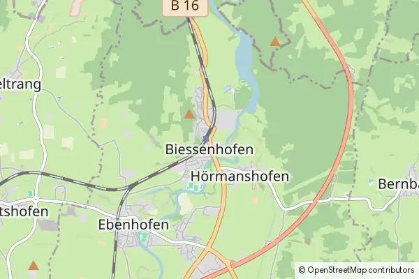 Mapa Biessenhofen