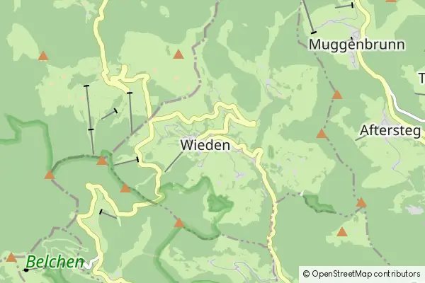 Mapa Wieden