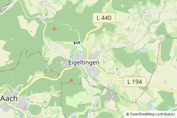 Mapa Eigeltingen