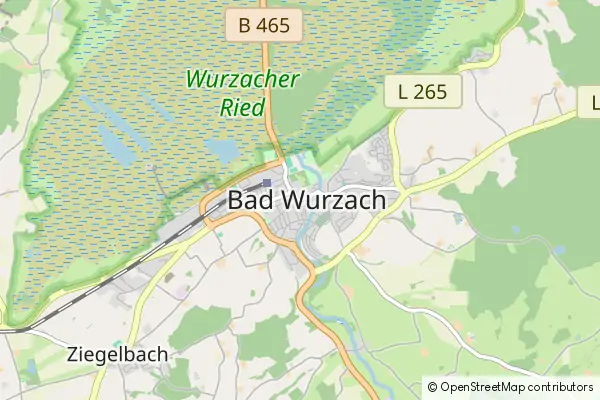 Mapa Bad Wurzach