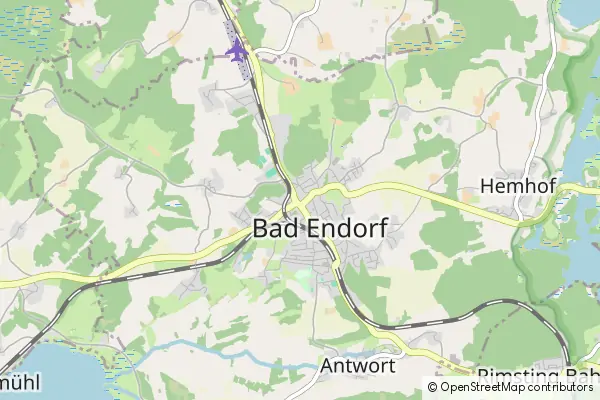 Mapa Bad Endorf