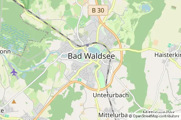 Mapa Bad Waldsee