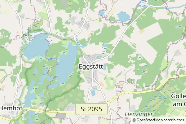 Mapa Eggstaett