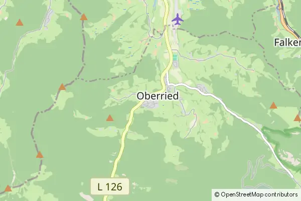 Mapa Oberried