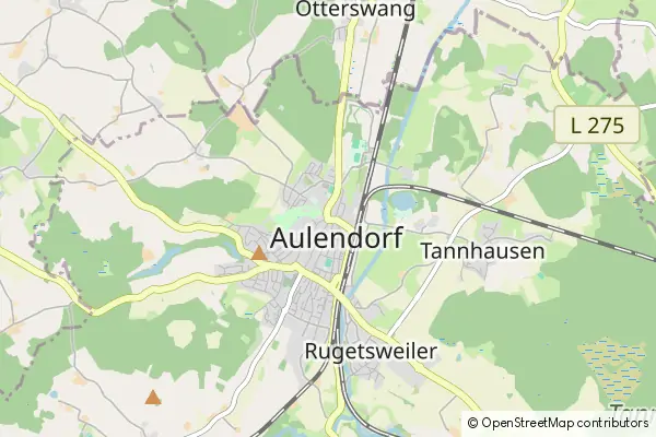 Mapa Aulendorf