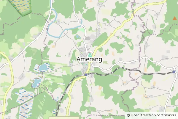 Mapa Amerang