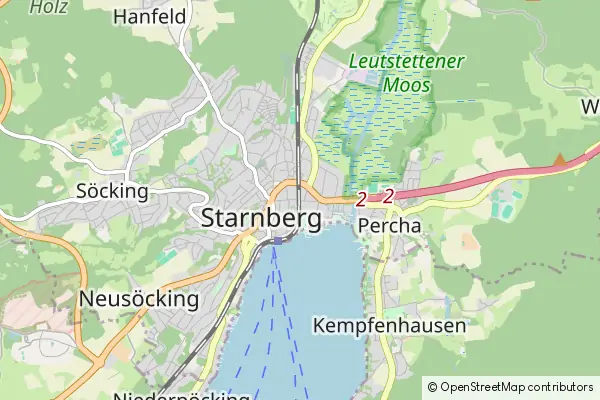 Mapa Starnberg