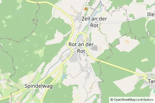 Mapa Rot an der Rot