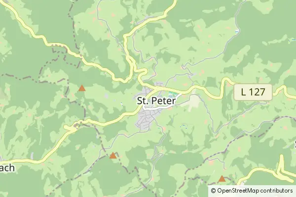 Mapa St. Peter im Schwarzwald