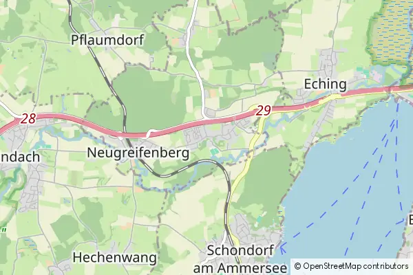 Mapa Greifenberg