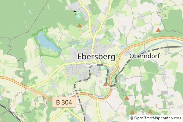 Mapa Ebersberg