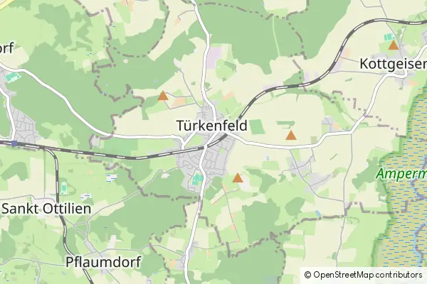 Mapa Turkenfeld