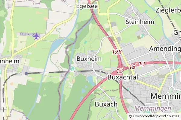 Mapa Buxheim