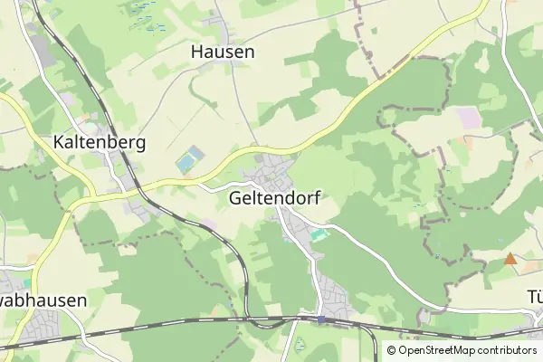 Mapa Geltendorf