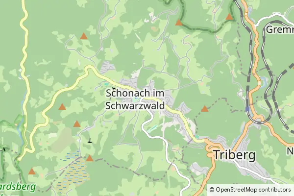 Mapa Schonaich