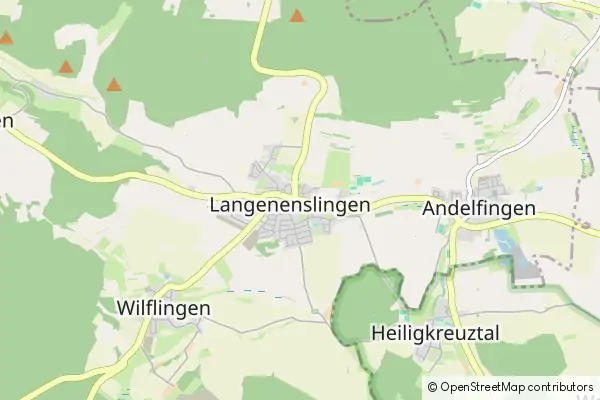 Mapa Langenenslingen