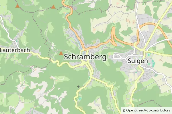 Mapa Schramberg