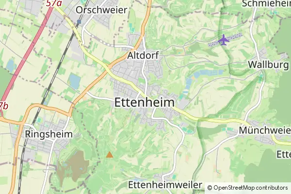 Mapa Ettenheim