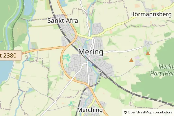 Mapa Mering