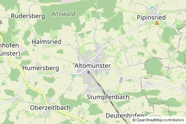 Mapa Altomünster